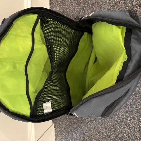 Adidas Gray and Black Soccer Backpack - Picture 4 of 5